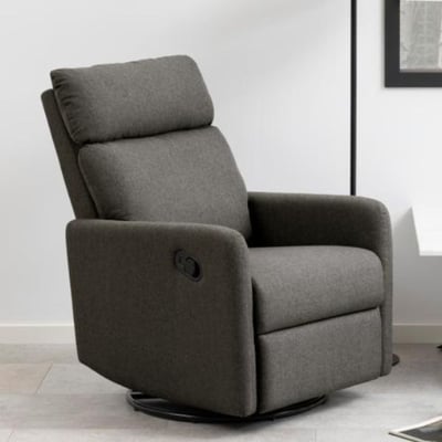Relaxfauteuil Mirac 67x94x99cm - handmatig verstelbaar - grijs