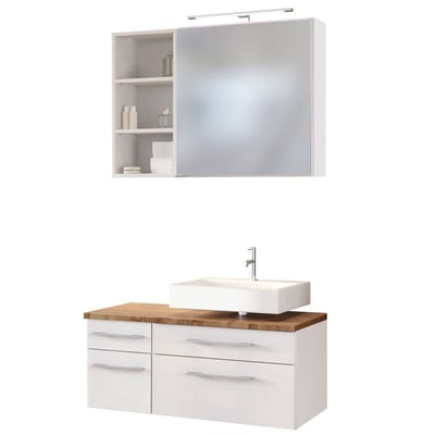 Badkamercombinatie Dasa 7 rechts - wit 