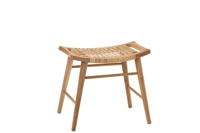 Krukje alis teak hout naturel Krukje alis teak hout naturel