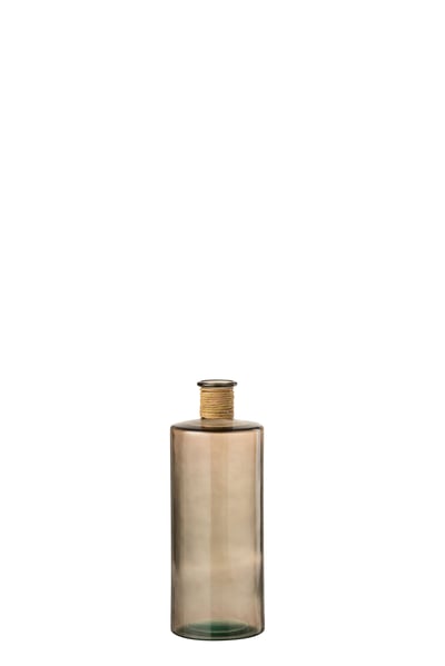 Vaas safari glas lichtbruin small