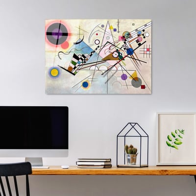 Bozeman Decoratief gehard glas schilderij | 100% GEHARD GLAS | 50 x 70 cm