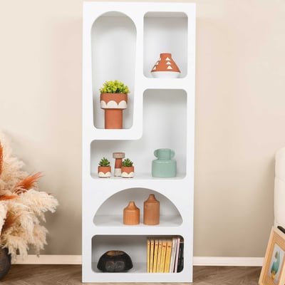 Venüs Boekenkast | 100% MELAMINE | Wit Venüs Boekenkast | 100% MELAMINE | Wit