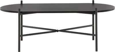 Salontafel Pueblo Venture Design - Zwart MDF - 120x60x45 cm