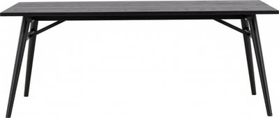 Eettafel Sleek Venture Design - Fineer zwart - 195x95x75 cm