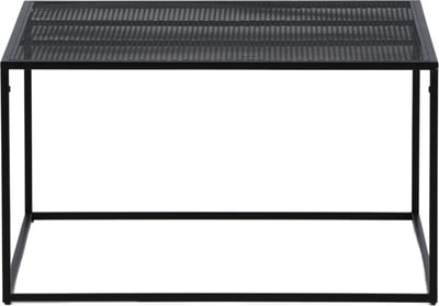 Salontafel Netz Venture Design - Staal - 80x80x45 cm - Zwart