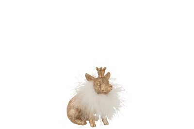 Varken kroon poly goud small