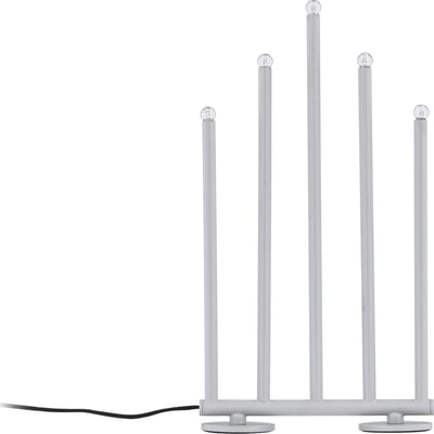 Kandelaar Björnfjället Venture Design - Staal Mat Zilver - 40x7x22cm
