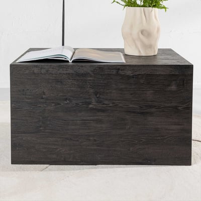 Lage salontafel York - MDF Mocca 80x60 cm