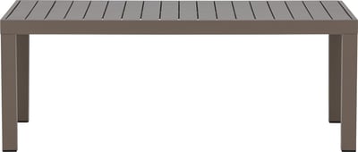 Salontafel Copacabana Venture Design - Aluminium - 120x70 cm - Bruin