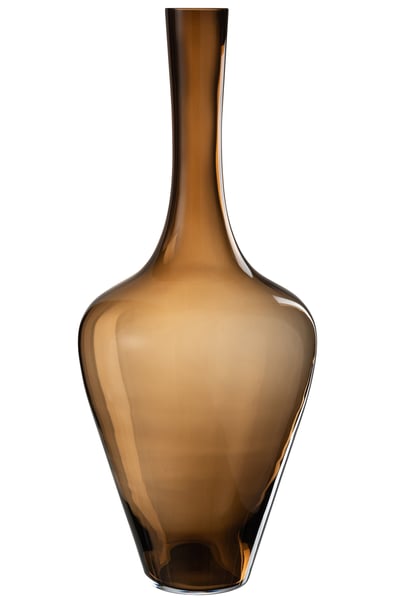 Vaas joni glas amber large Vaas joni glas amber large
