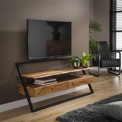 Tv-meubel Lea-massief acaciahout Tv-meubel Lea-massief acaciahout