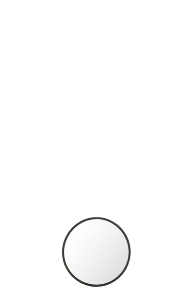 Spiegel rond zwt matt small Spiegel rond zwt matt small