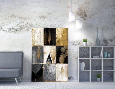 Majestic Decoratief canvas schilderij | Houten lijst | 50 x 70 cm
