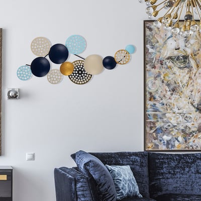 Wallity Metalen Wanddecor | 100% Veelkleurig Metaal Wallity Metalen Wanddecor | 100% Veelkleurig Metaal
