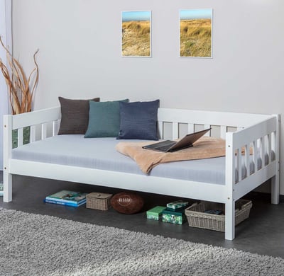 Zetelbed Sarco 90x200 - wit Zetelbed Sarco 90x200 - wit