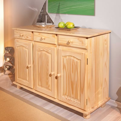Dressoir Abaco (3 deuren) - bruin