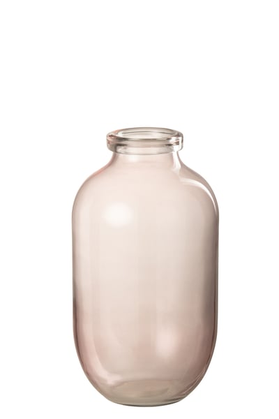 Vaas bruni glas lichtroze large