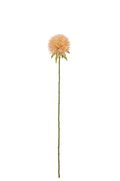 Bloem allium plastiek roze perzik s