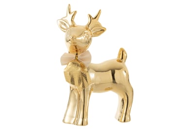 Eland boog porselein goud large