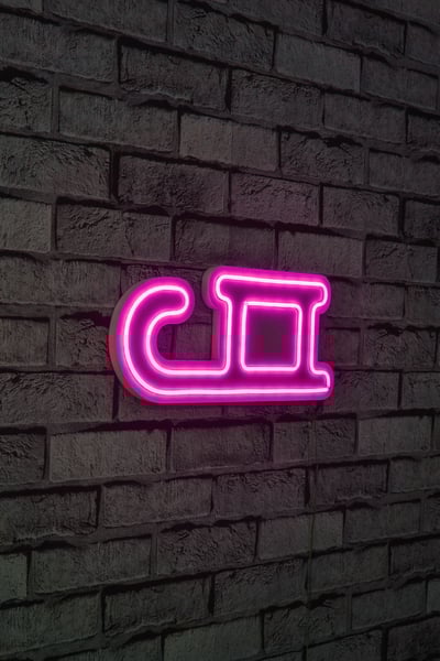 Neonverlichting slee - Wallity reeks - Roze