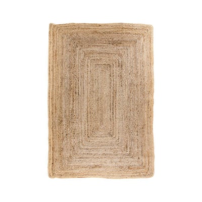 Natuurlijk gevlochten jute vloerkleed - Bombay | 60x90 cm