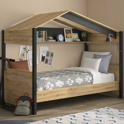 Bedhuisje Dakar | 90 x 200 cm | Artisan Oak