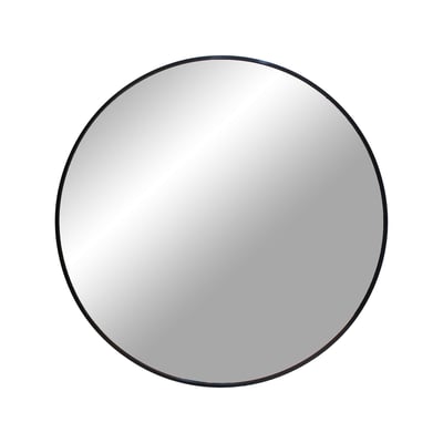 Zwarte spiegel Madrid - ø60cm | Reflecterend Aluminium Zwarte spiegel Madrid - ø60cm | Reflecterend Aluminium