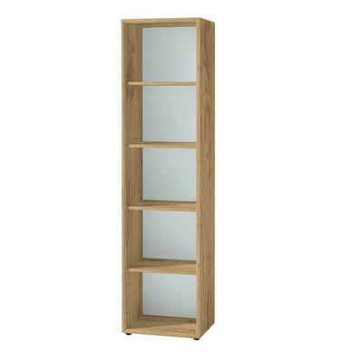 Boekenkast Mouna 50cm - eik/wit