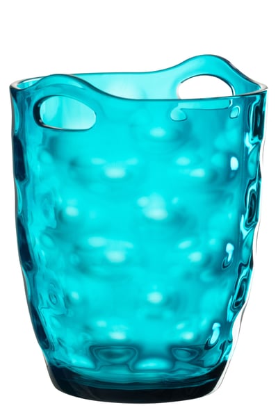 Ijsemmer leonard plastic blauw