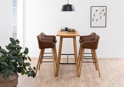 Bartafel Chara - 117x58x105cm - eikfineer