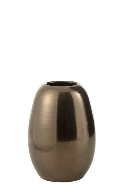 Vase porselein goud medium