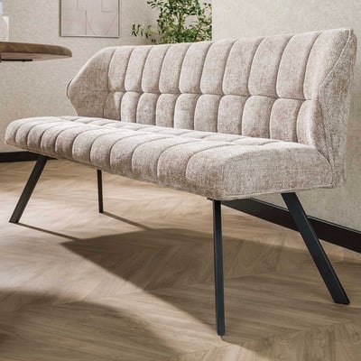 Eetkamerbank Aster - 180x58x81cm - zand