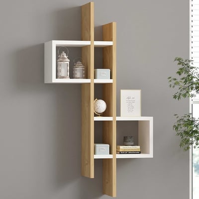 Modieuze Houten Wandplank