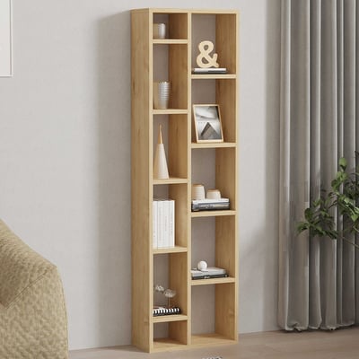 Moderne boekenplank met veel opbergruimte | Sapphire Oak