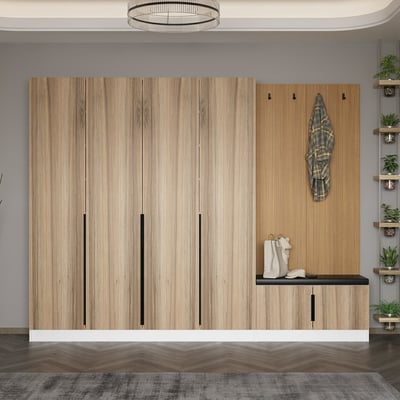 Noah Kapstok | 100% MELAMINE | Walnoot
