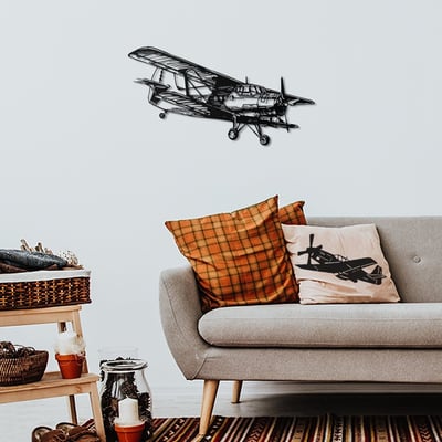 Artepera Decoratieve metalen wandaccessoire | 100% STAAL | 39 x 74 cm