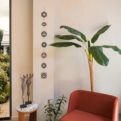 Artepera Decoratieve metalen wandaccessoire | 100% STAAL | 10 x 10 cm