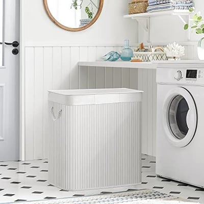 Clip-On deksel 150L opvouwbare wasmand 3 secties