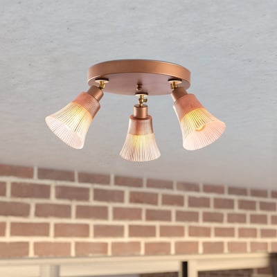 Foca Kroonluchter | METALEN BEHUIZING | Koper