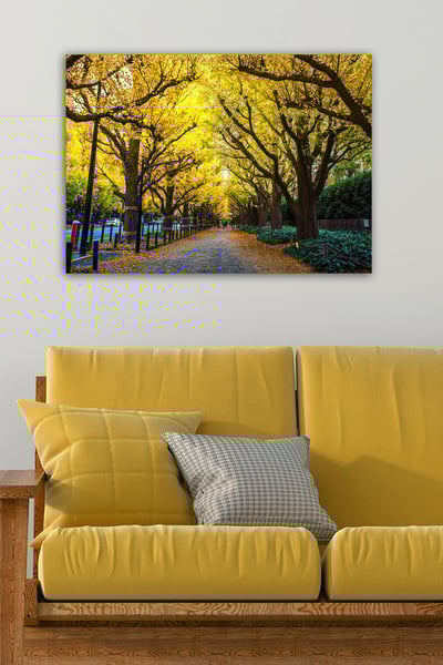 Bract Decoratief canvas schilderij | Houten lijst | 50 x 70 cm Bract Decoratief canvas schilderij | Houten lijst | 50 x 70 cm