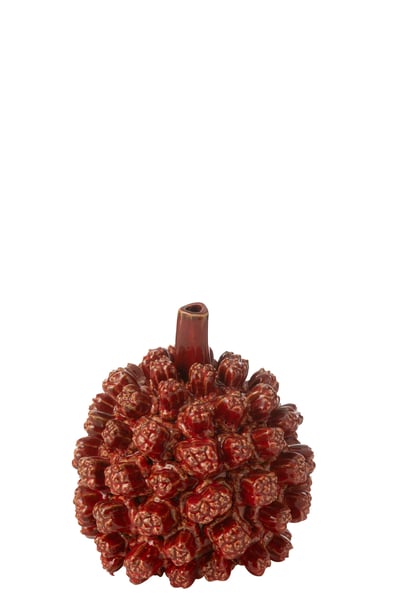 Vaas saki keramiek rood small