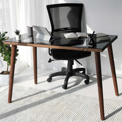 Locelso Studiebureau | 100% Grenen Hout | Gehard Glazen Frame | 6mm Dikte Locelso Studiebureau | 100% Grenen Hout | Gehard Glazen Frame | 6mm Dikte