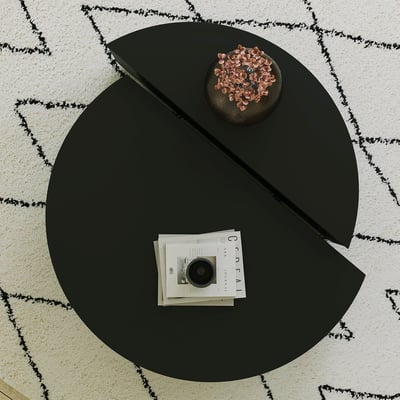 Podium Salontafel | 100% MELAMINE | Zwart