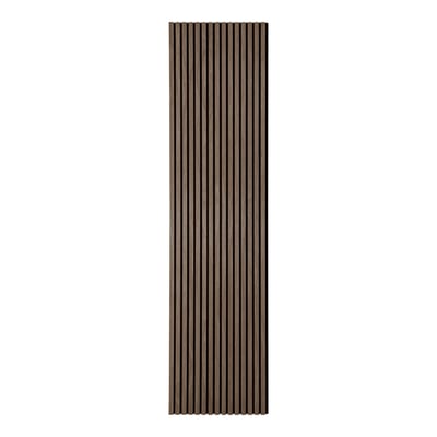 Walnoot houtfineer akoestisch paneel 2400x600x22mm