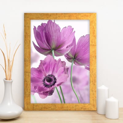 Harlow Decoratief ingelijst MDF schilderij | Houten lijst | 24 x 29 cm Harlow Decoratief ingelijst MDF schilderij | Houten lijst | 24 x 29 cm