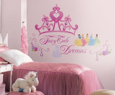 RoomMates muurstickers - Disney Princess Kroon