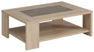 Salontafel Fumay 105x73x37cm - eikdecor/beton