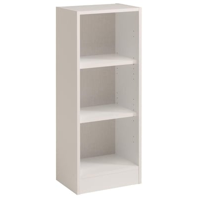 Boekenkast Joséphine Wit - Laag Smal