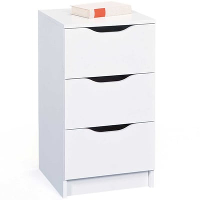 Ladekast Westphalen 3 laden - wit