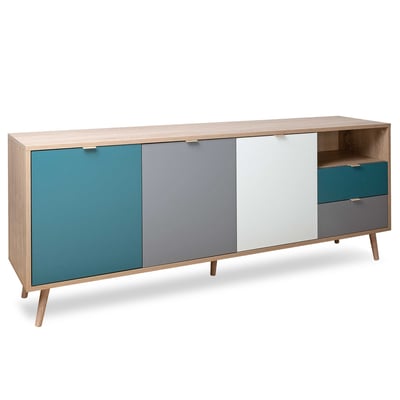 Dressoir Cuba 3 deuren & 2 laden Dressoir Cuba 3 deuren & 2 laden